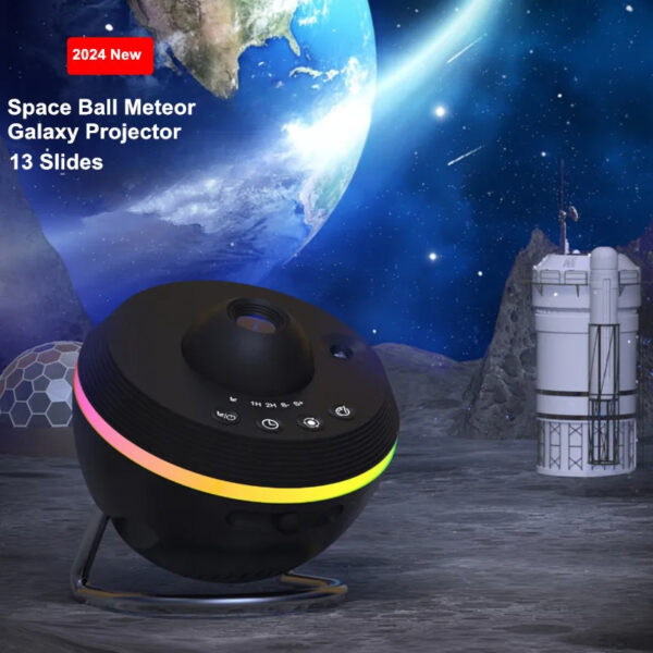 Dynamic Meteor 13 In 1 Ultra Clear Galaxy Projector Lamp Rotary Space Ball Planetarium Projector Lights For Kids Gift - Image 6