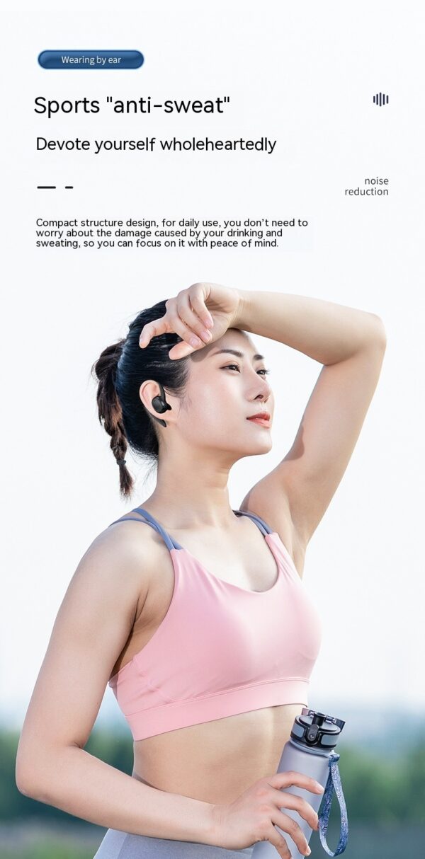 Wireless Sports Ear Hook Earphones - Image 2