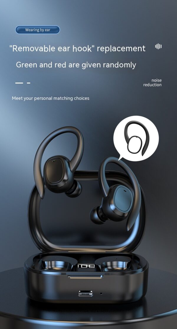 Wireless Sports Ear Hook Earphones - Image 4