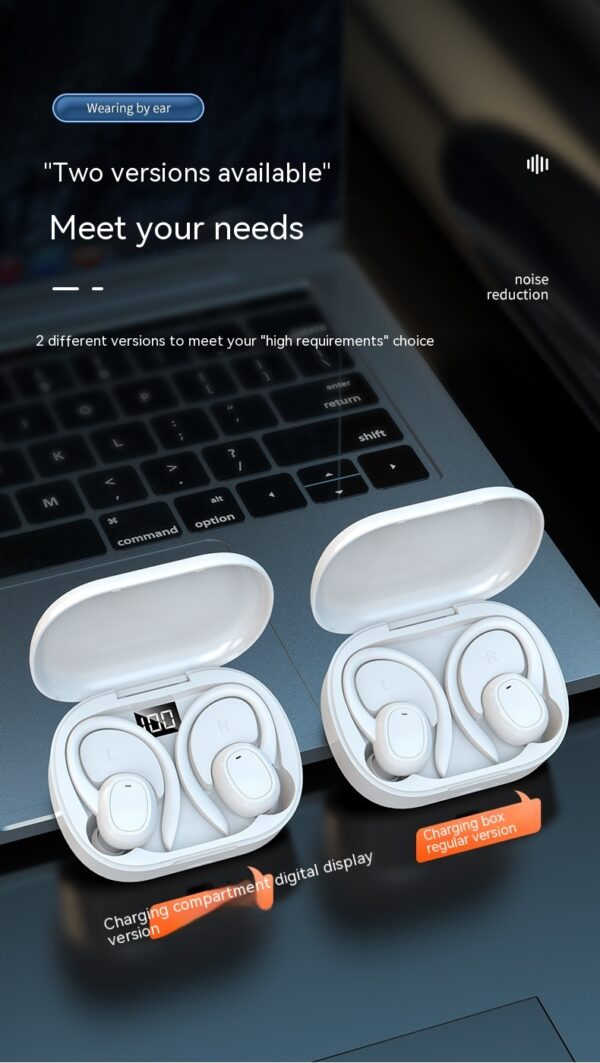 Wireless Sports Ear Hook Earphones - Image 10