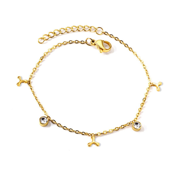 European And American Fashion Bracelet Simple Exquisite Refined Grace Cold Style - Image 2